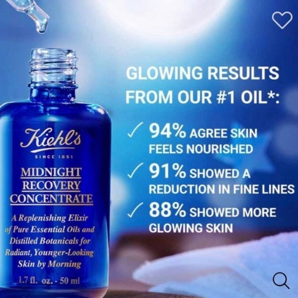 Midnight Recovery Concentrate Moisturizing Face Oil Serum - Picture 3 of 4